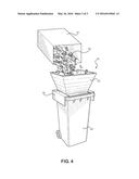 Trash Receptacle Attachment diagram and image