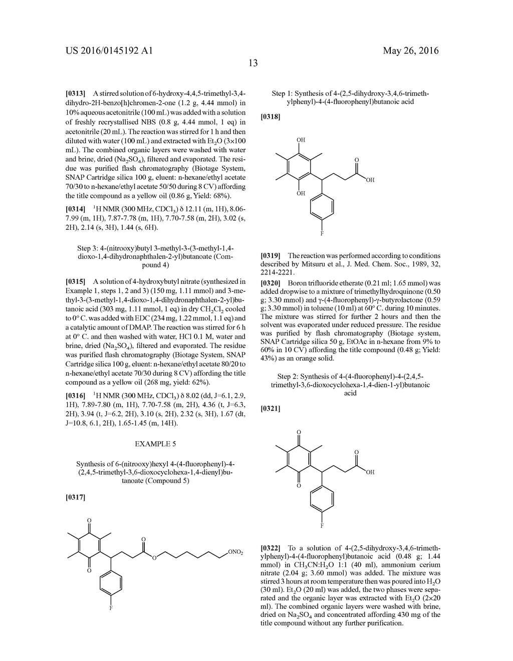 QUINONE BASED NITRIC OXIDE DONATING COMPOUNDS FOR OPHTHALMIC USE - diagram, schematic, and image 14