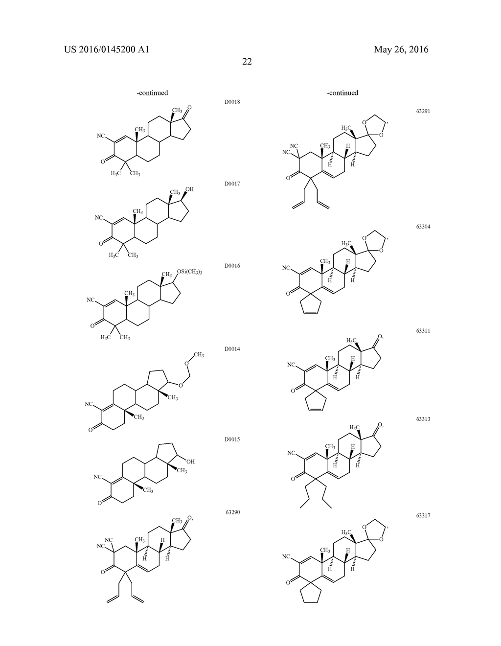 NATURAL PRODUCT ANALOGS INCLUDING AN ANTI-INFLAMMATORY CYANOENONE     PHARMACORE AND METHODS OF USE - diagram, schematic, and image 47