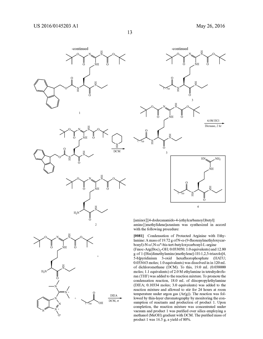 Amino Acid Derivatives and Their Uses - diagram, schematic, and image 17