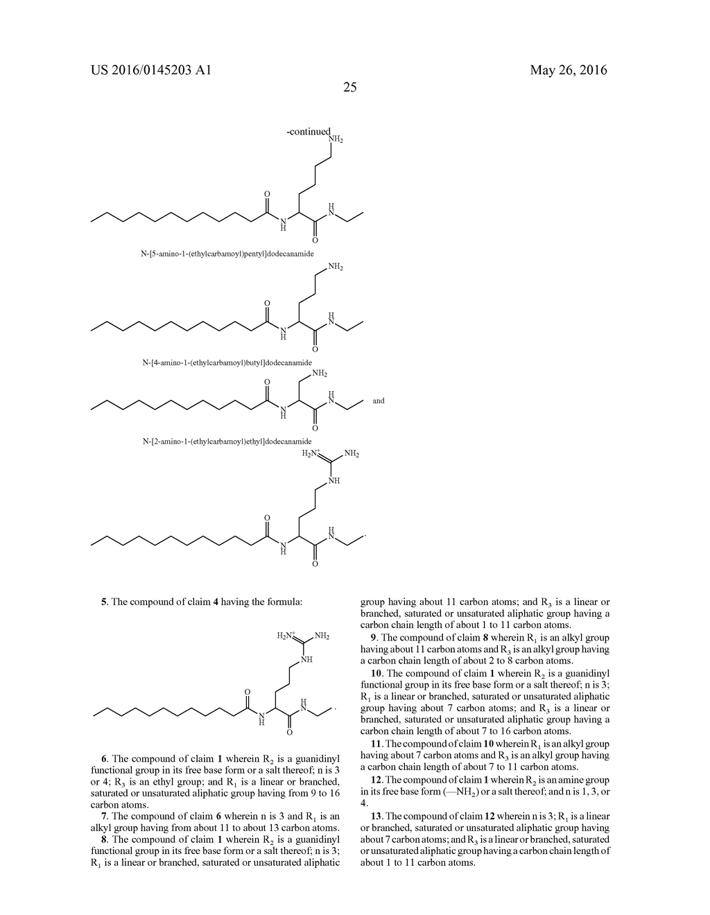 Amino Acid Derivatives and Their Uses - diagram, schematic, and image 29