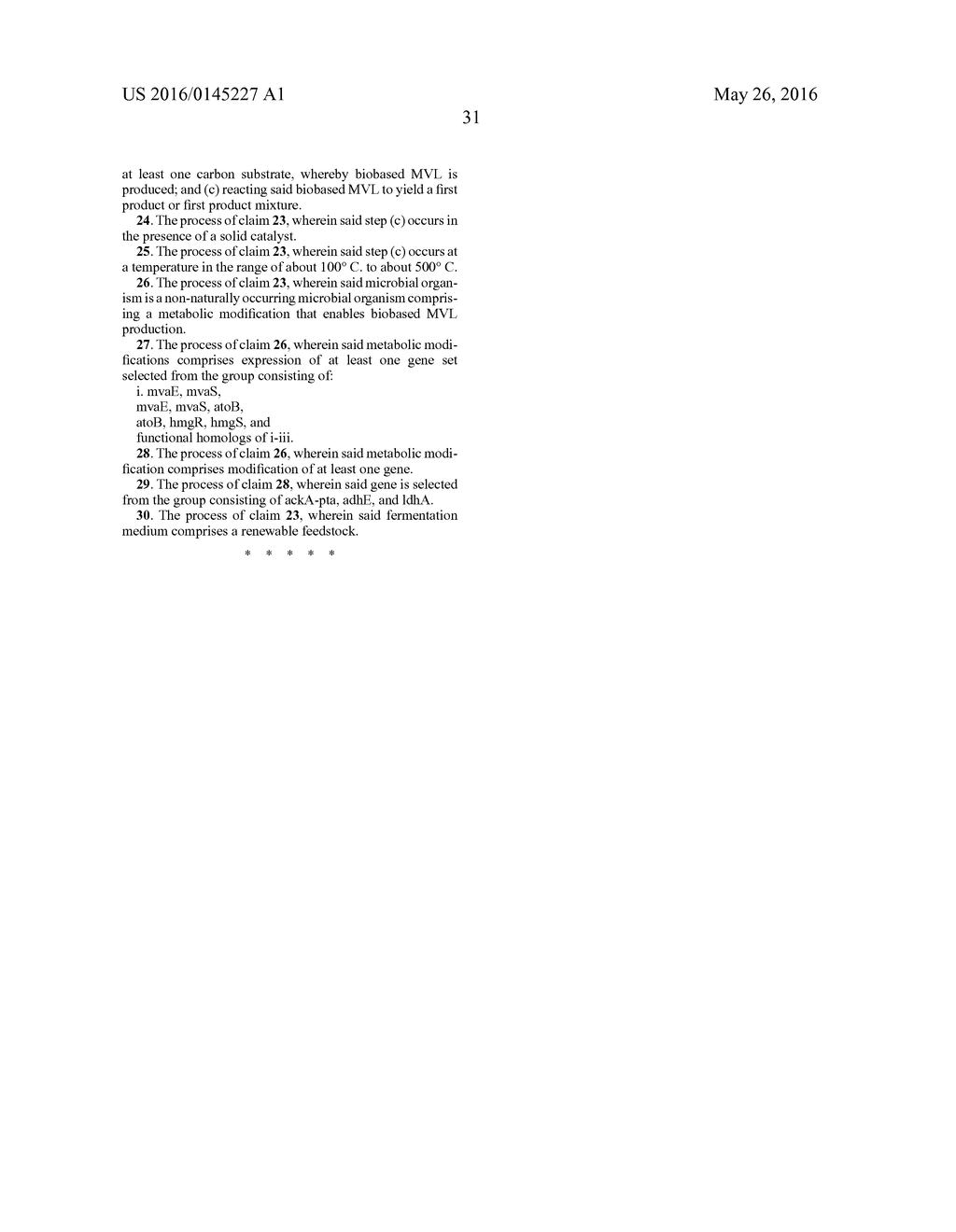 PROCESSES FOR CONVERSION OF BIOLOGICALLY DERIVED MEVALONIC ACID - diagram, schematic, and image 33