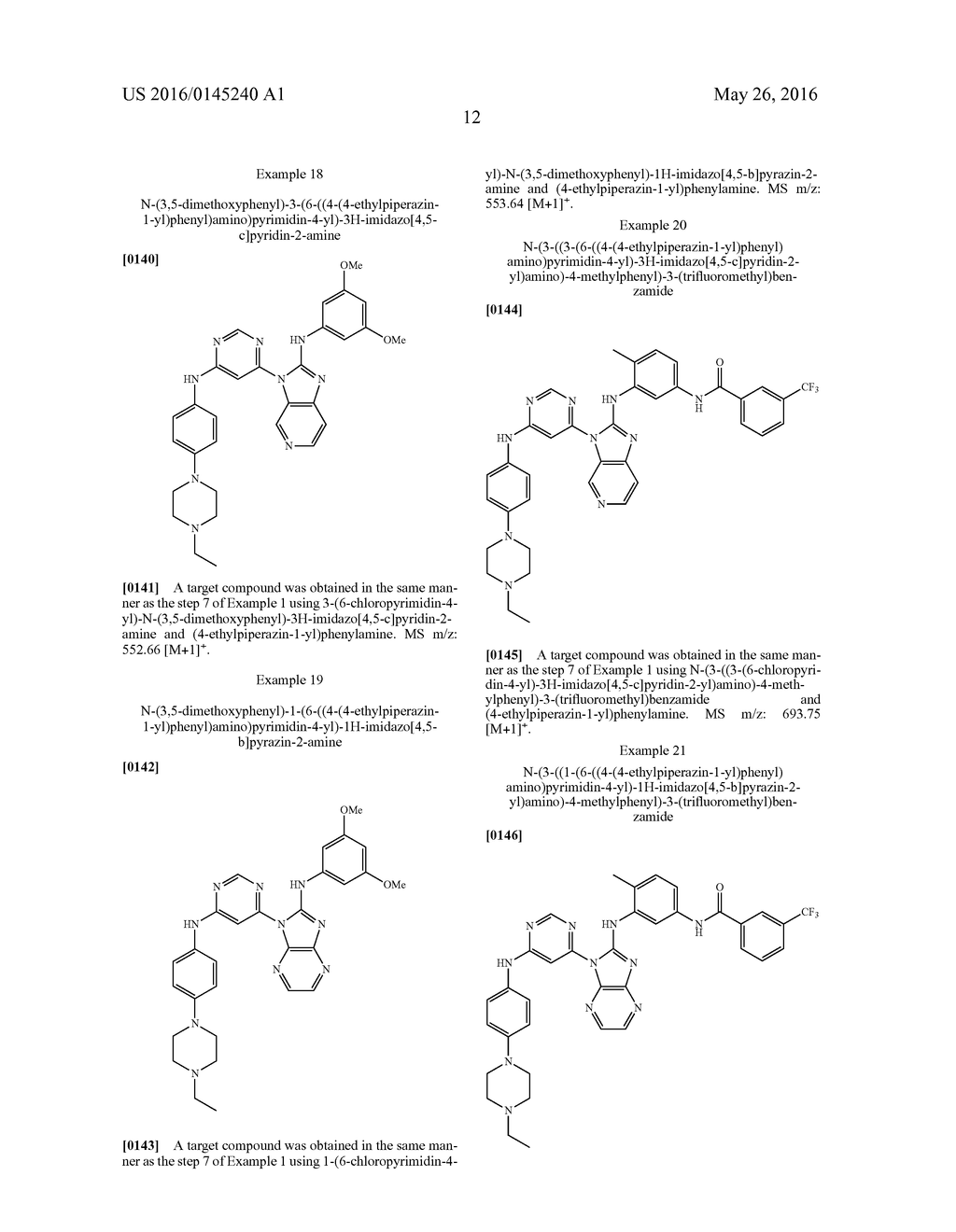 HETEROARYLAMINE DERIVATIVES AS PROTEIN KINASE INHIBITORS - diagram, schematic, and image 14