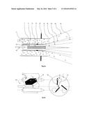 METHOD AND DEVICE FOR TREATING TWO-PHASE FRAGMENTED OR PULVERIZED MATERIAL     BY NON-ISOTHERMAL REACTIVE PLASMA FLUX diagram and image