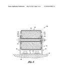 COMPRESSIBLE ROLLER FOR USE IN STABILIZING A FLOATING DOCK diagram and image