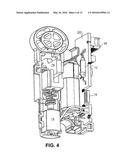 LOCKING DEVICE WITH CONFIGURABLE ELECTRICAL CONNECTOR KEY AND INTERNAL     CIRCUIT BOARD FOR ELECTRONIC DOOR LOCKS diagram and image