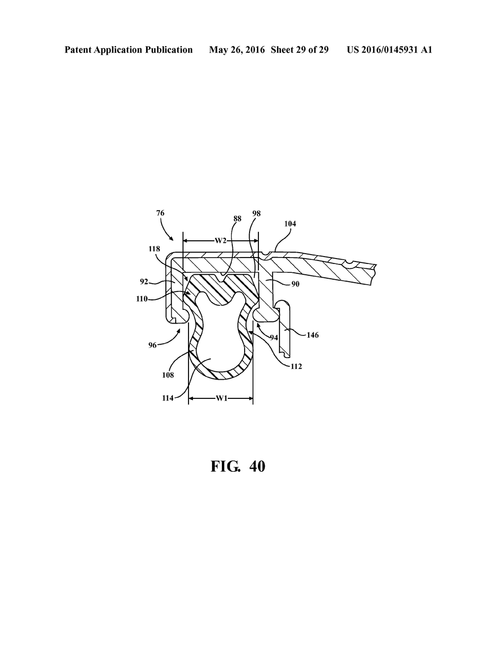 Threshold Assembly For An Entryway System - diagram, schematic, and image 30