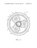 LIGHTWEIGHT GEAR ASSEMBLY FOR EPICYCLIC GEARBOX diagram and image