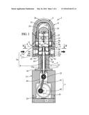 DEVICE FOR THERMAL COMPRESSION OF A GASEOUS FLUID diagram and image