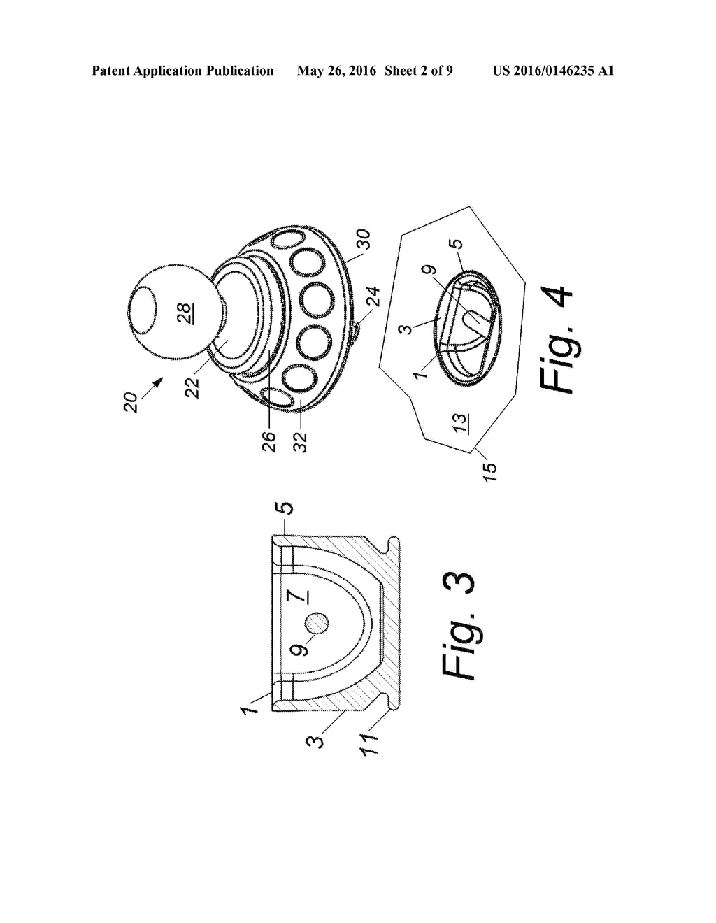 QUARTER-TURN ADAPTER FOR FLUSH MOUNT RECEPTACLE BASES - diagram, schematic, and image 03