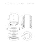 Exterior Gland and Seal for Submerged Swivel Joint or Rotary Union diagram and image