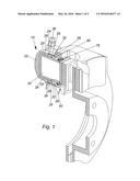 Disk brake caliper assembly diagram and image