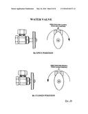 Water valve key diagram and image