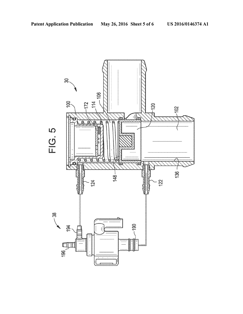 VARIABLE FLOW VALVE HAVING METERED FLOW ORIFICE - diagram, schematic, and image 06