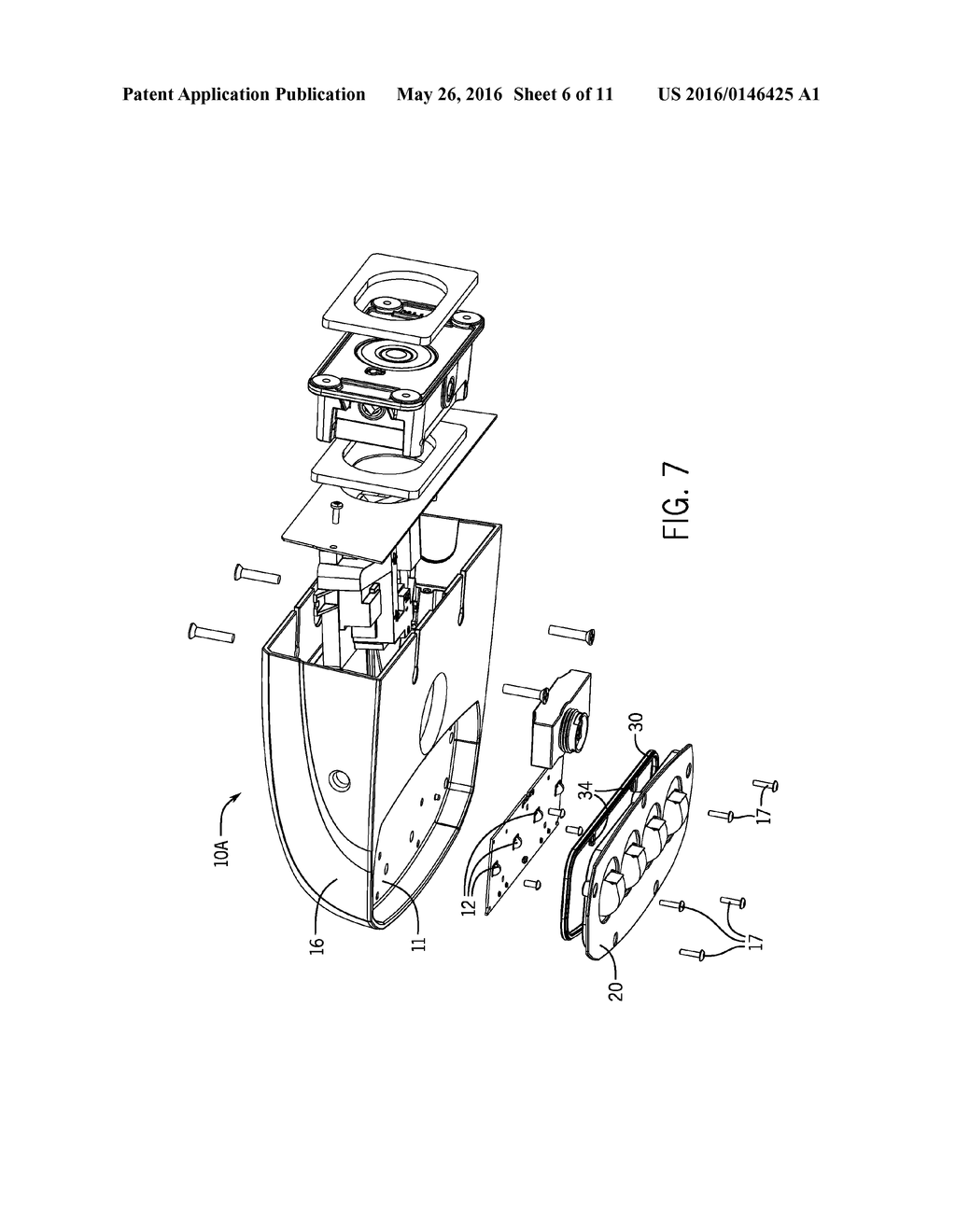 OPTICAL MEMBER WITH IN-SITU-FORMED GASKET AND METHOD OF MANUFACTURE - diagram, schematic, and image 07