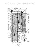 FLUIDIZED-BED BOILER INTEGRATING MULTIFUNCTIONAL INERTIA-GRAVITY SEPARATOR     WITH MULTIPLE FURNACE PROFILES diagram and image