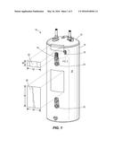 WATER HEATER WITH ANTI-DEFORMATION SKIN diagram and image