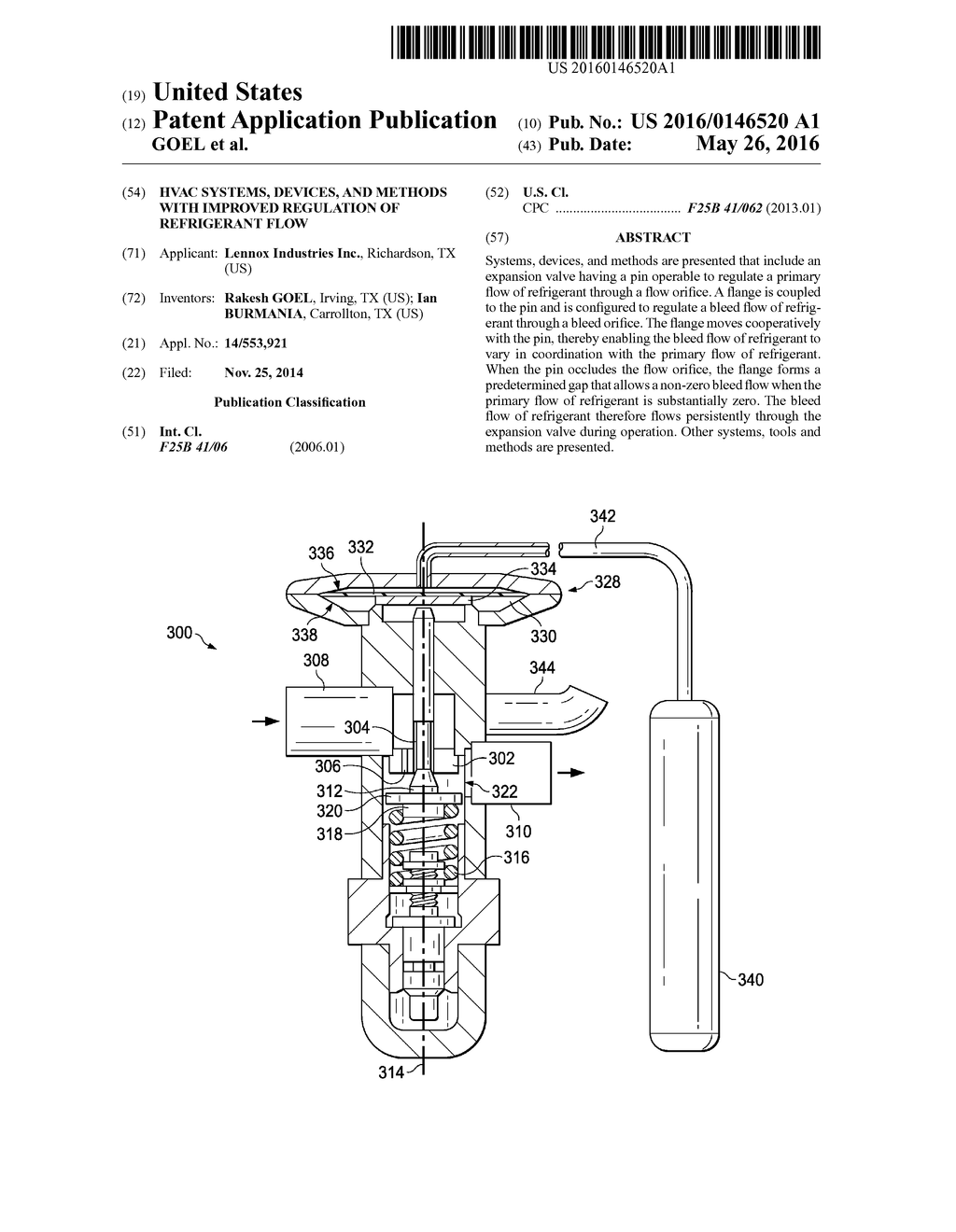 HVAC SYSTEMS, DEVICES, AND METHODS WITH IMPROVED REGULATION OF REFRIGERANT     FLOW - diagram, schematic, and image 01