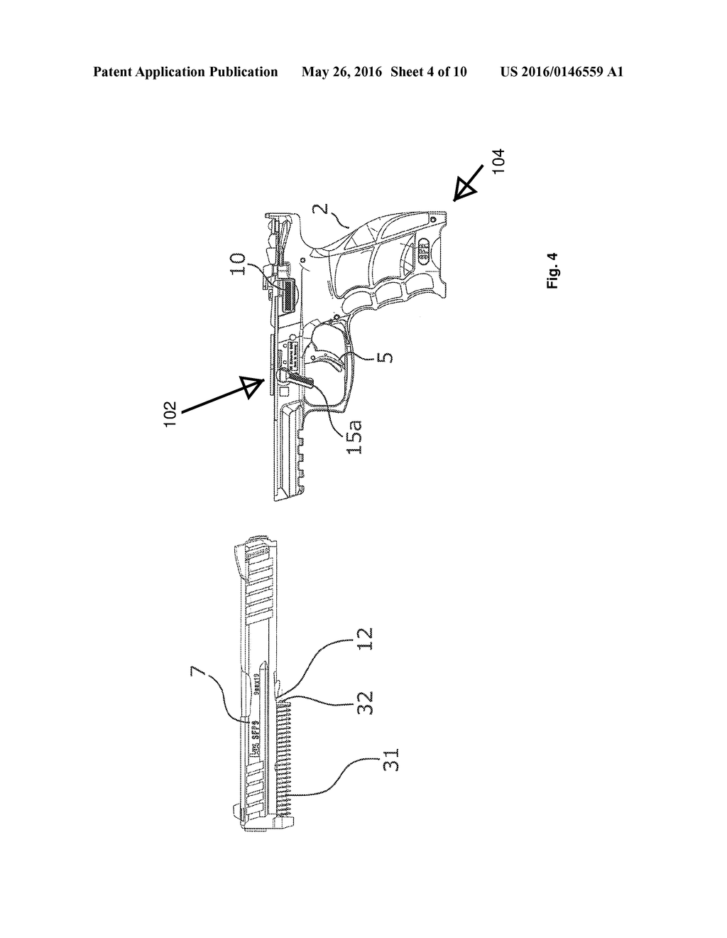 DISASSEMBLY DEVICES FOR USE WITH FIREARMS AND FIREARMS INCLUDING SUCH     DISASSEMBLY DEVICES - diagram, schematic, and image 05