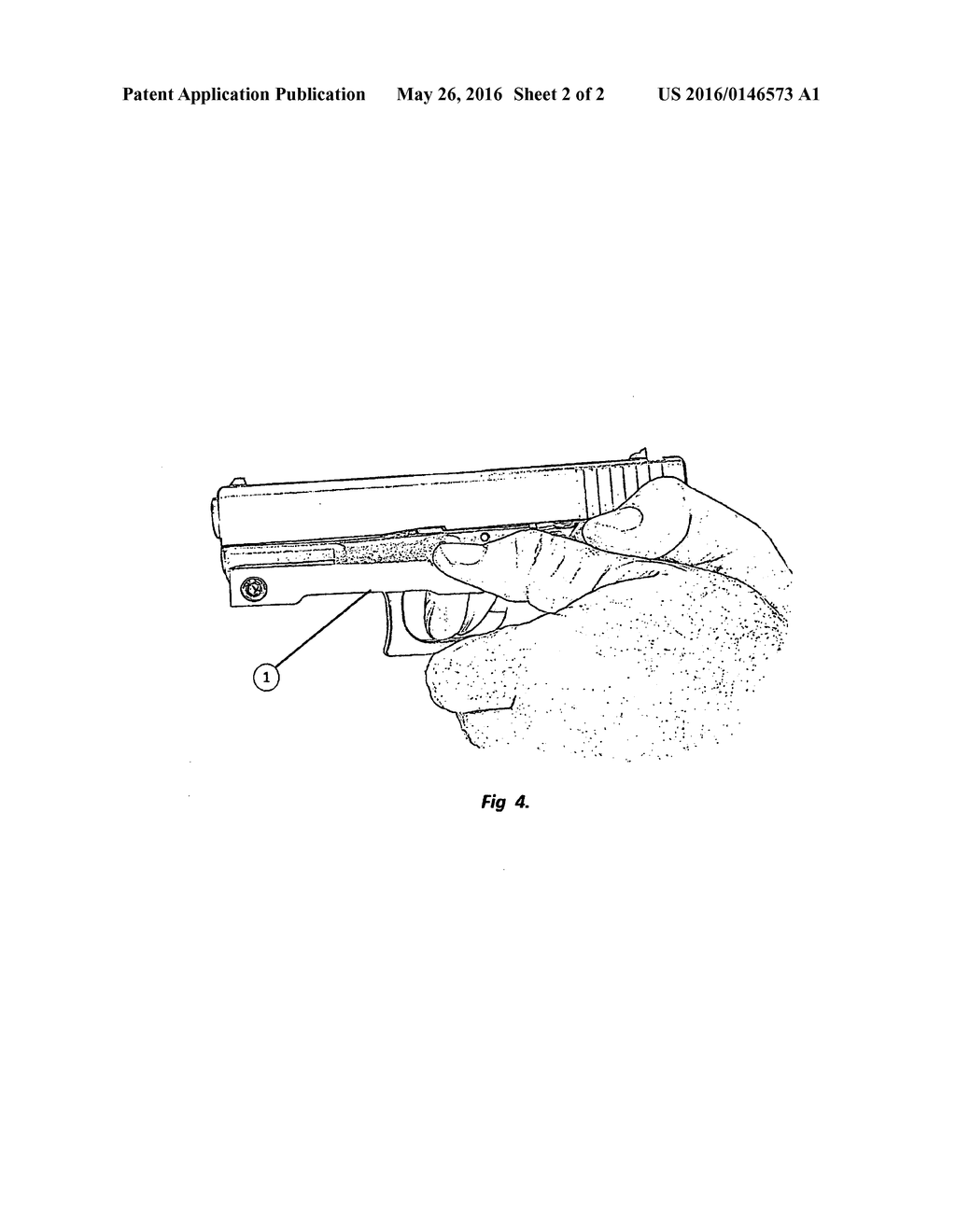 HAND GUN RAIL MOUNT PISTOL RECOIL MANAGEMENT SYSTEM - diagram, schematic, and image 03