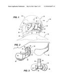 Ballistic Nape Protector for Ballistic Helmet diagram and image