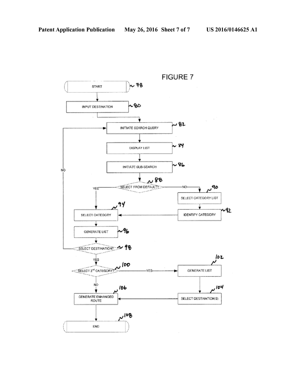 NAVIGATION SYSTEM AND METHODS FOR GENERATING ENHANCED SEARCH RESULTS - diagram, schematic, and image 08