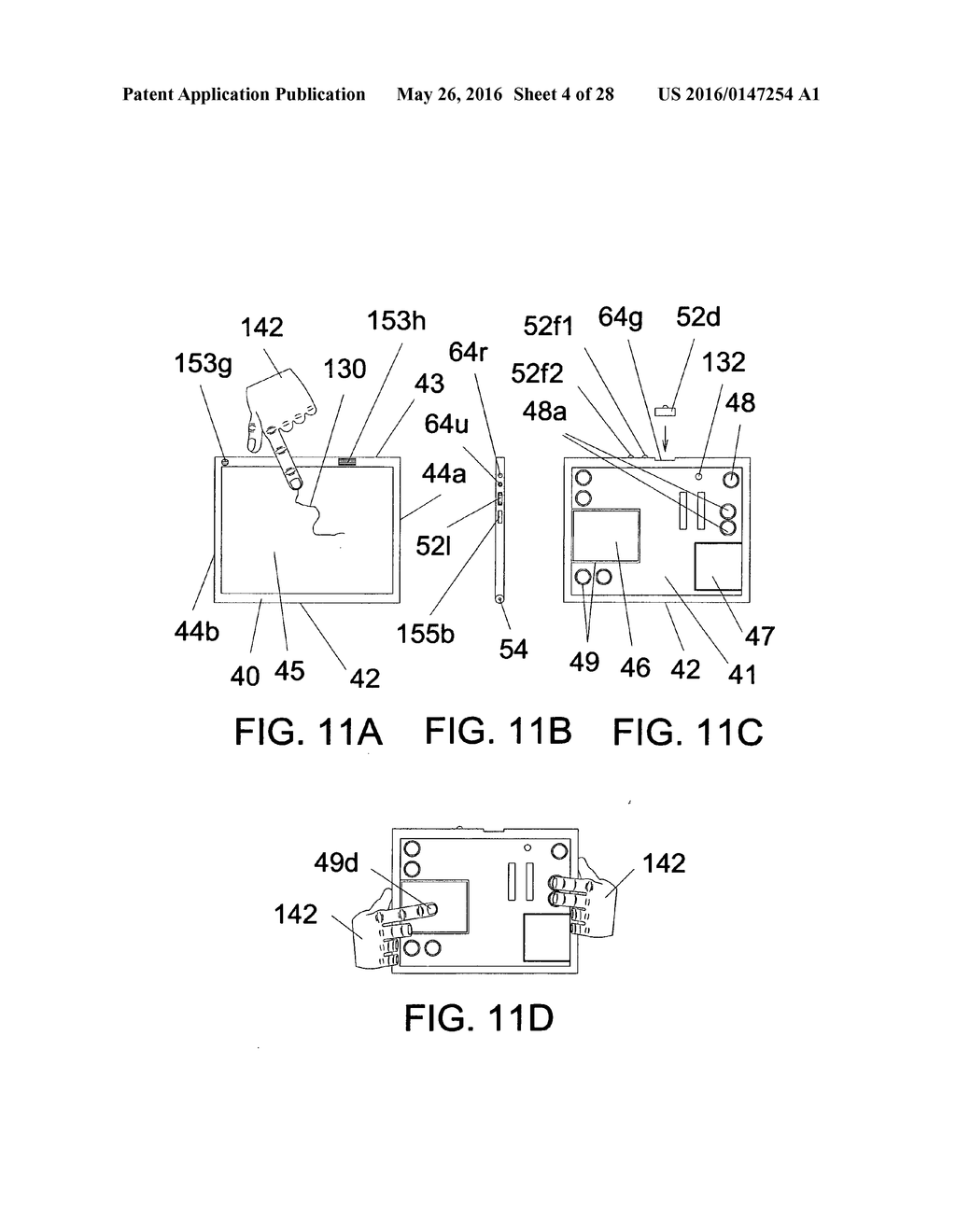 Wearable propping display apparatus - diagram, schematic, and image 05