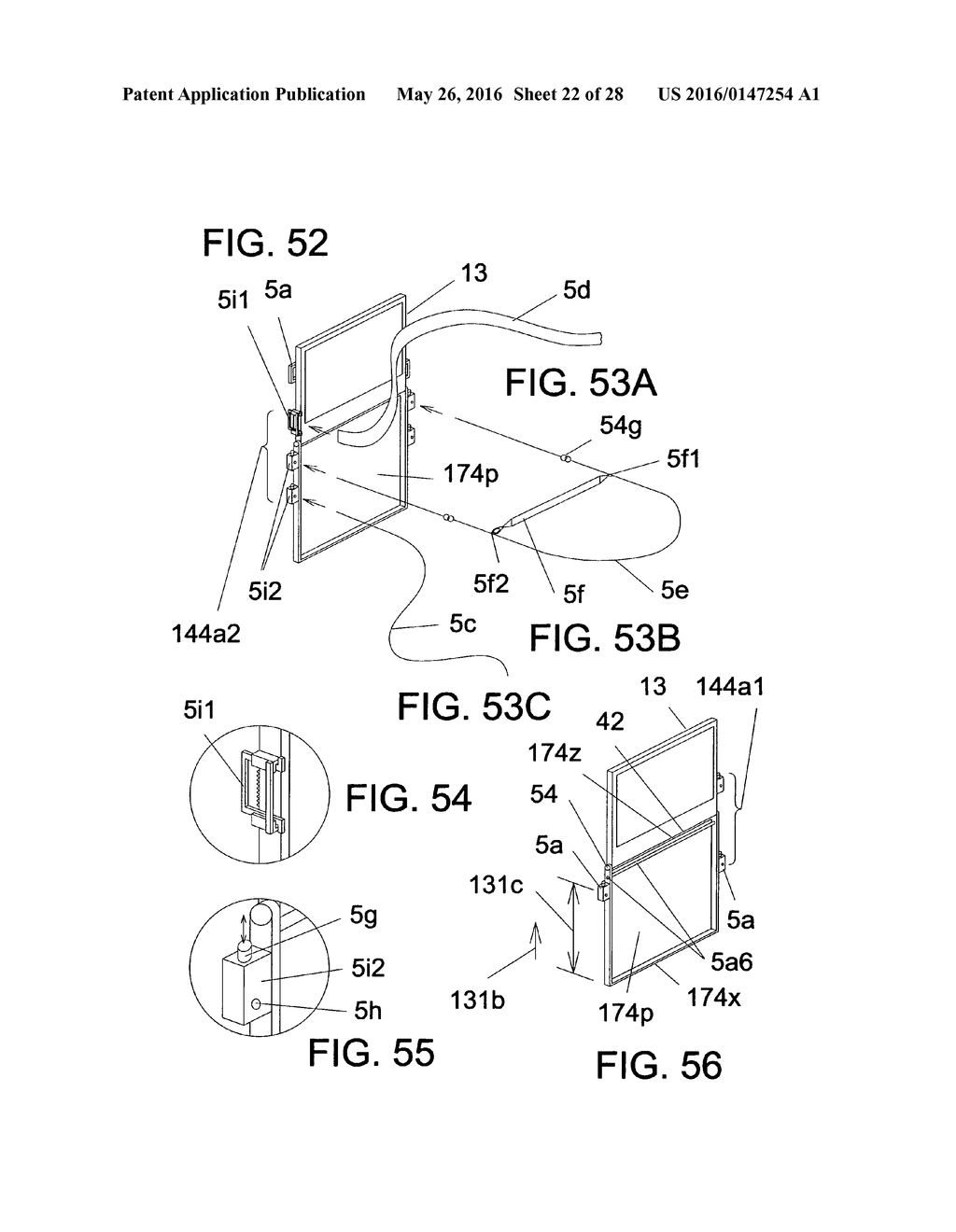 Wearable propping display apparatus - diagram, schematic, and image 23