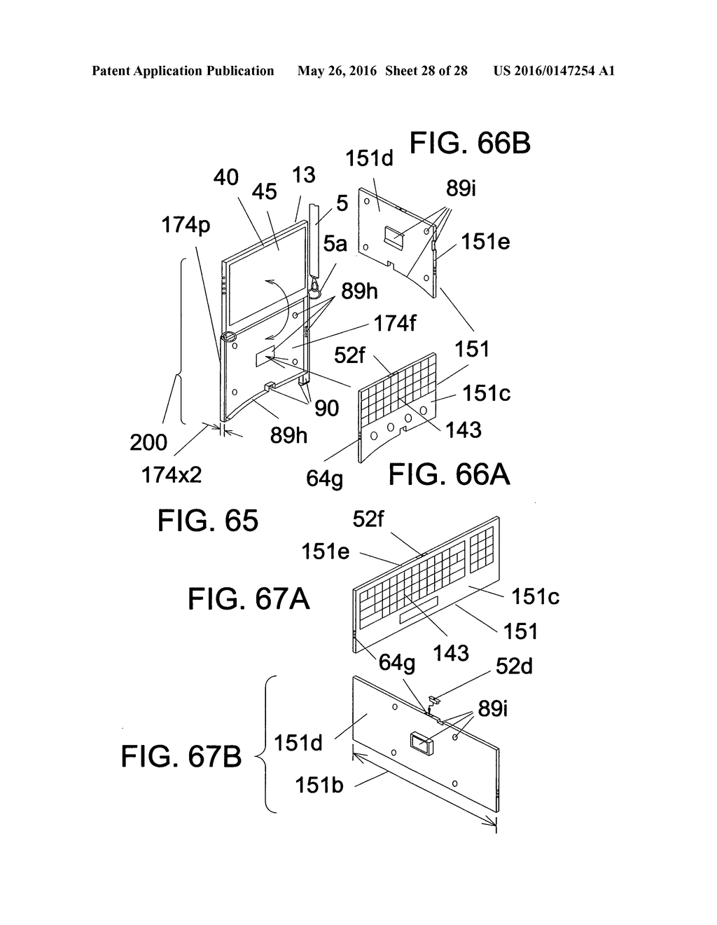 Wearable propping display apparatus - diagram, schematic, and image 29