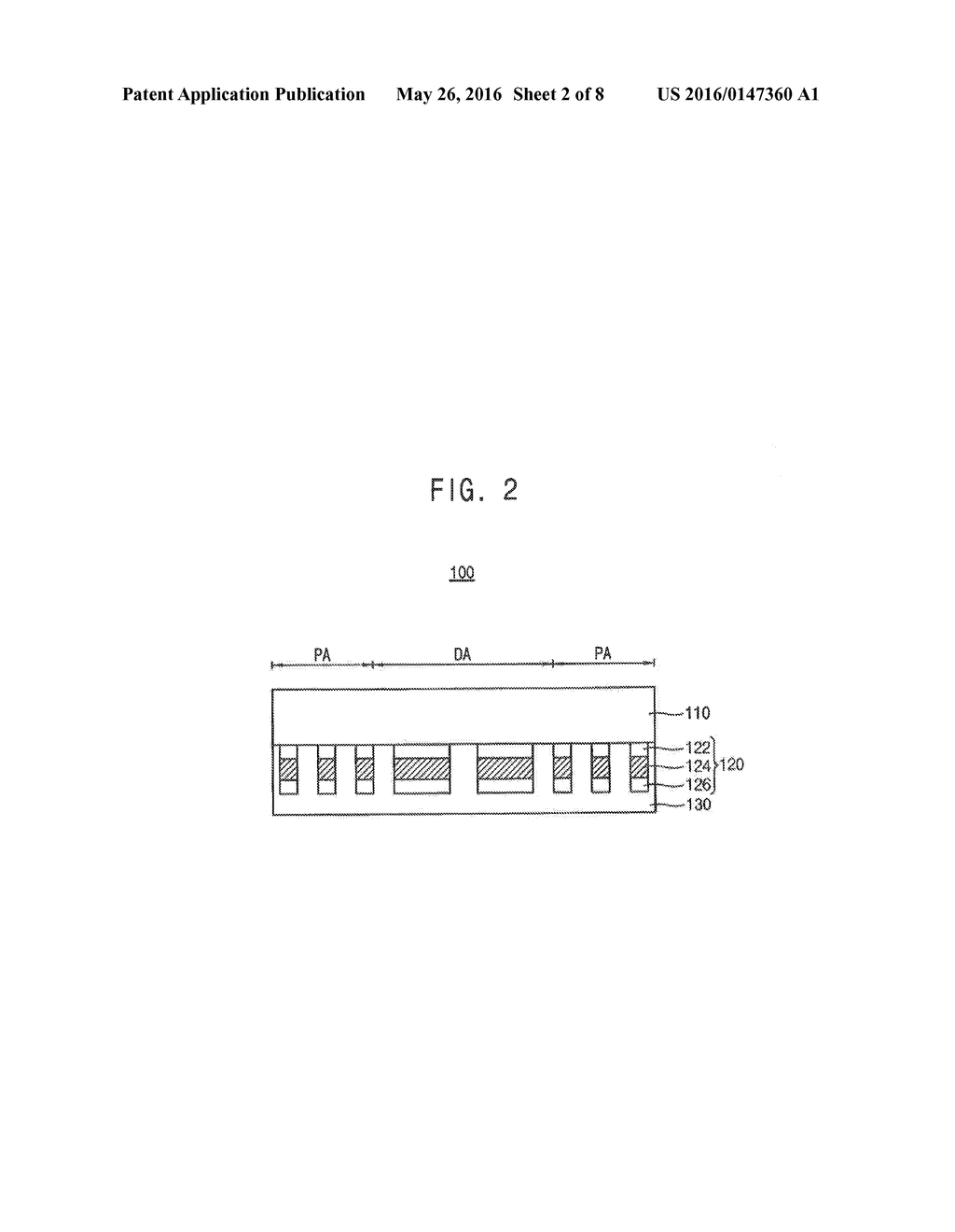 TOUCH SCREEN PANEL AND A METHOD OF MANUFACTURING THE SAME - diagram, schematic, and image 03