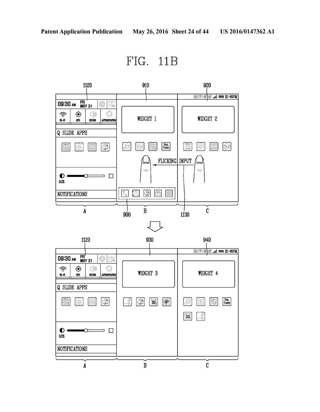 MOBILE TERMINAL AND METHOD FOR CONTROLLING THE SAME - diagram, schematic, and image 25