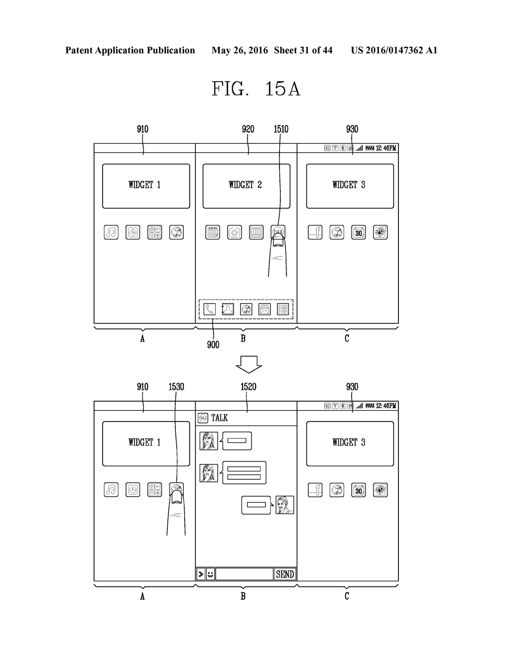 MOBILE TERMINAL AND METHOD FOR CONTROLLING THE SAME - diagram, schematic, and image 32