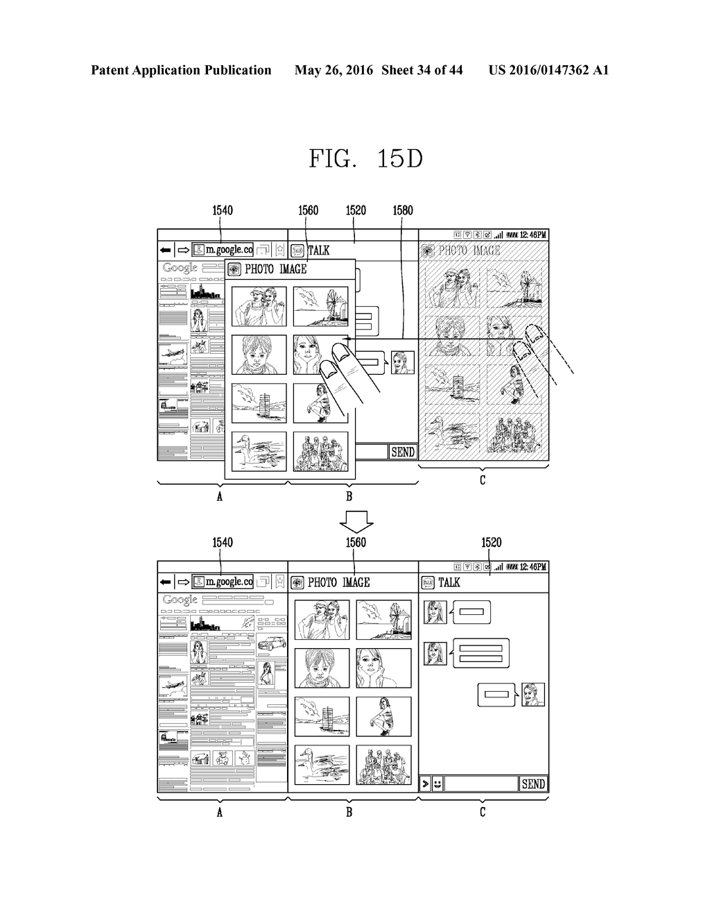 MOBILE TERMINAL AND METHOD FOR CONTROLLING THE SAME - diagram, schematic, and image 35