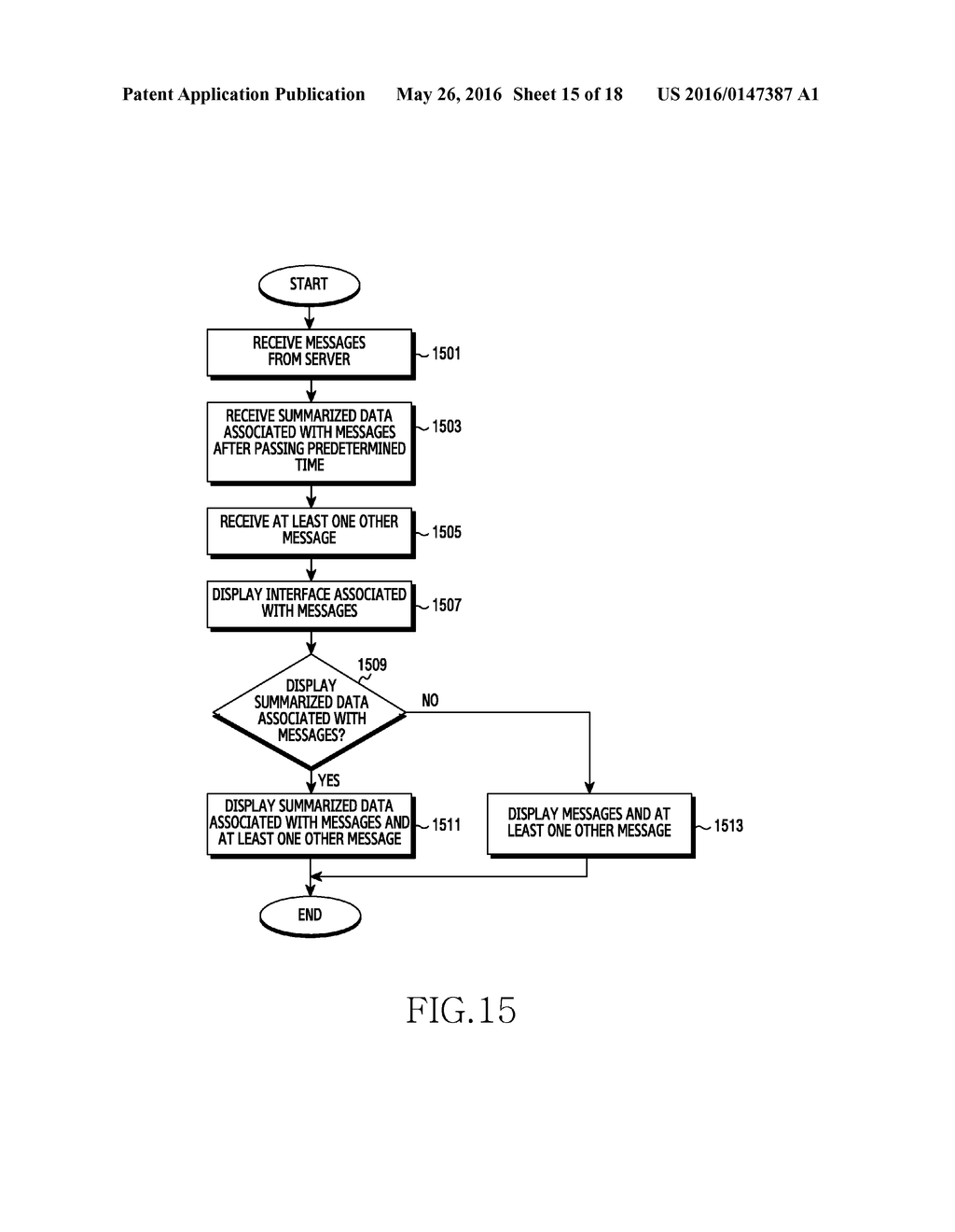 METHOD AND APPARATUS FOR DISPLAYING SUMMARIZED DATA - diagram, schematic, and image 16