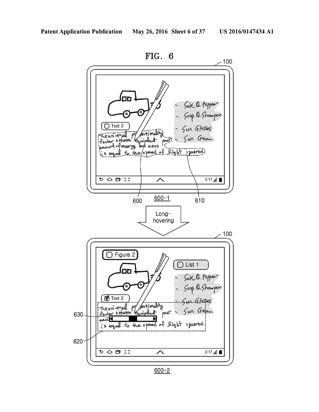 DEVICE AND METHOD OF PROVIDING HANDWRITTEN CONTENT IN THE SAME - diagram, schematic, and image 07