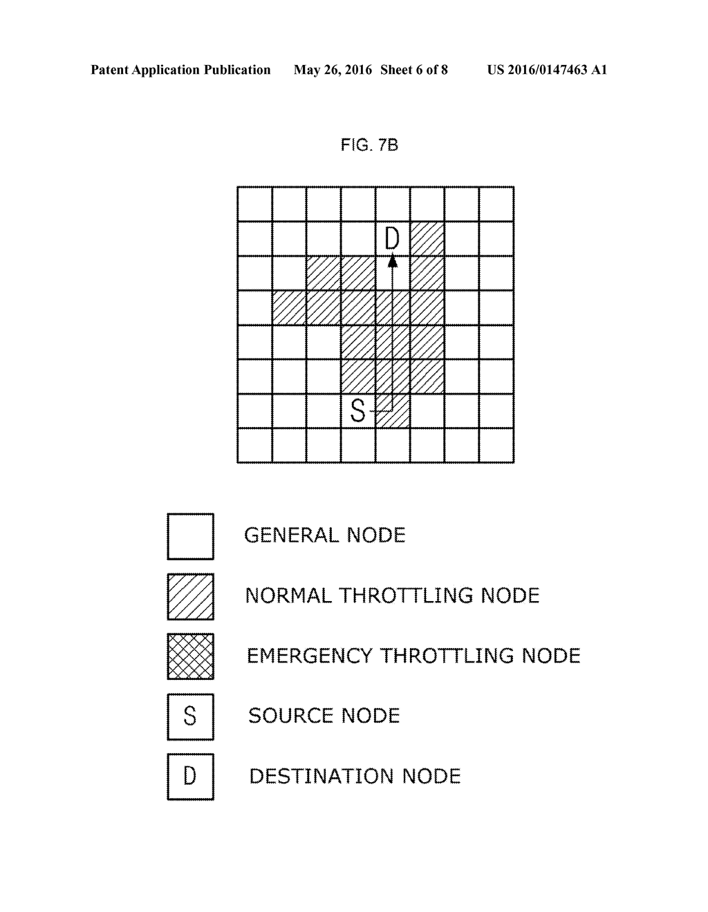 SEMICONDUCTOR DEVICE HAVING NETWORK-ON-CHIP STRUCTURE AND ROUTING METHOD     THEREOF - diagram, schematic, and image 07