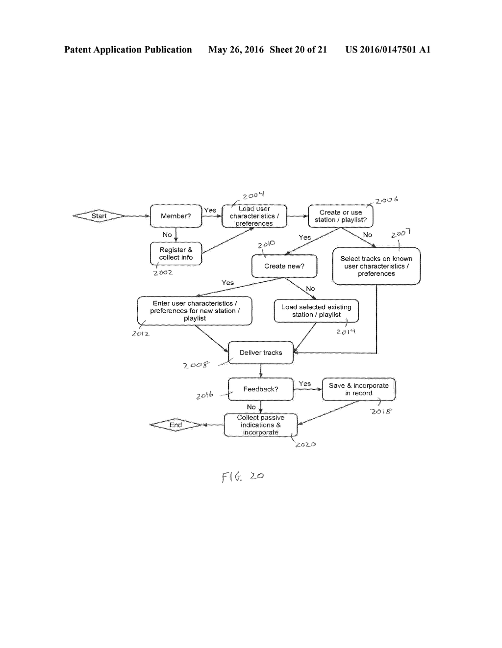 SYSTEMS AND METHODS FOR CUSTOMIZED MUSIC SELECTION AND DISTRIBUTION - diagram, schematic, and image 21