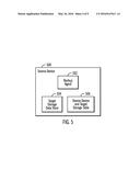 USING GEOGRAPHICAL LOCATION INFORMATION TO PROVISION MULTIPLE TARGET     STORAGES FOR A SOURCE DEVICE diagram and image