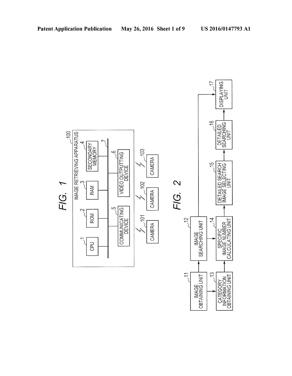 IMAGE RETRIEVING APPARATUS AND METHOD - diagram, schematic, and image 02