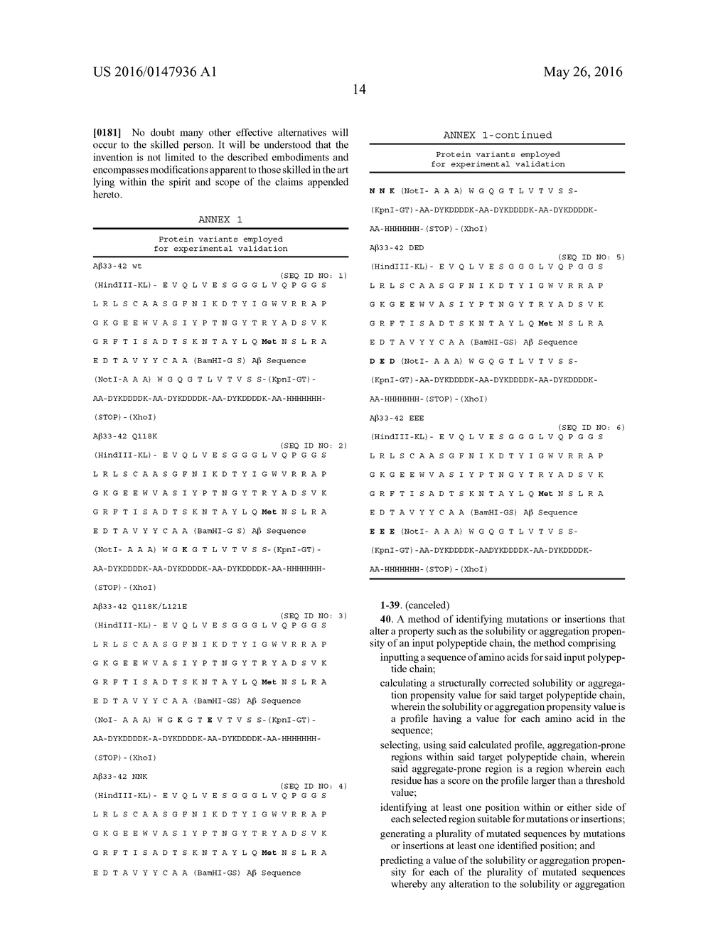 RATIONAL METHOD FOR SOLUBILISING PROTEINS - diagram, schematic, and image 27