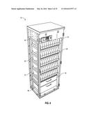 Secure Cabinet for Dispensing Items diagram and image