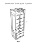 Secure Cabinet for Dispensing Items diagram and image