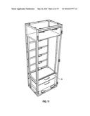 Secure Cabinet for Dispensing Items diagram and image