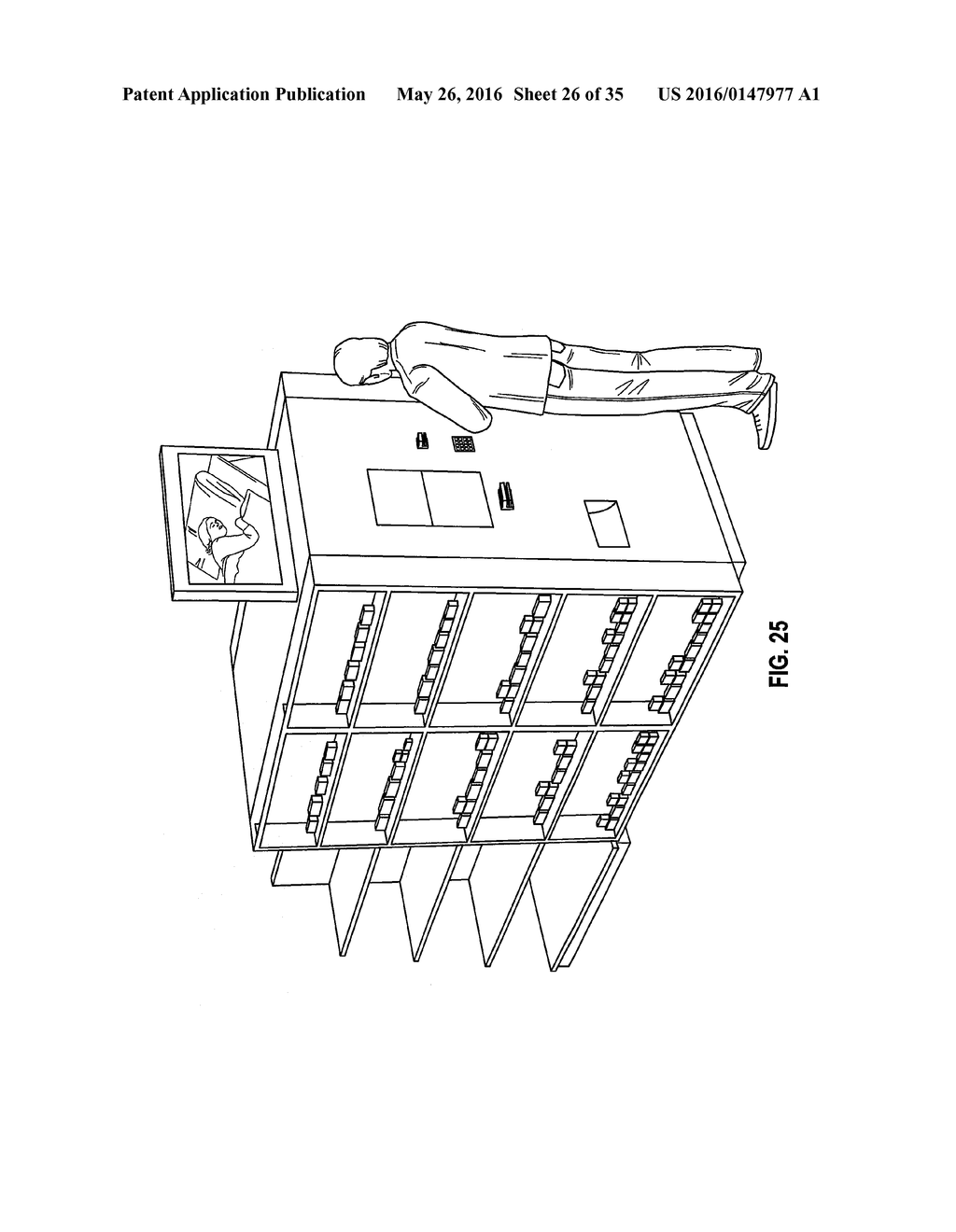 Secure Cabinet for Dispensing Items - diagram, schematic, and image 27