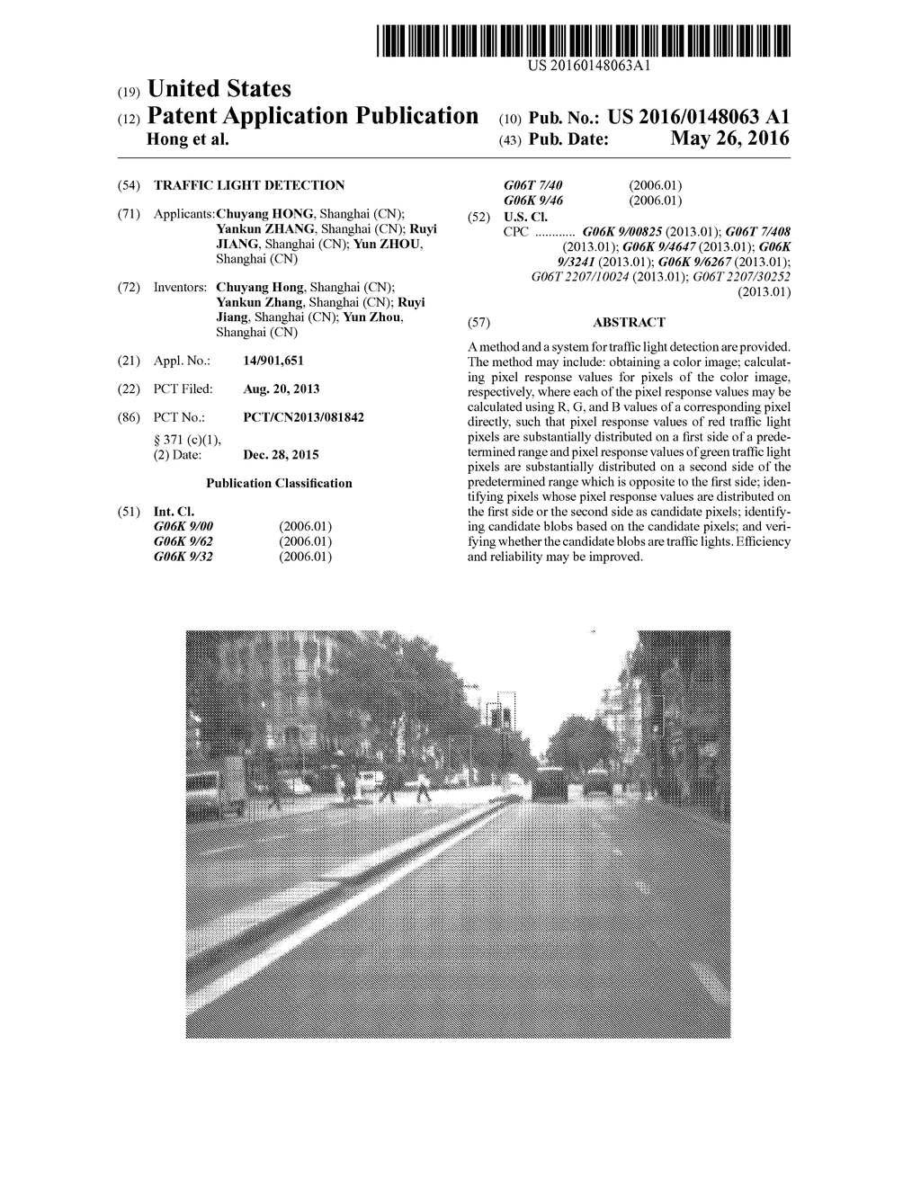 TRAFFIC LIGHT DETECTION - diagram, schematic, and image 01