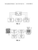 MODULATION OF DISPLAY IMAGERY FOR BARCODE SIMULATION diagram and image