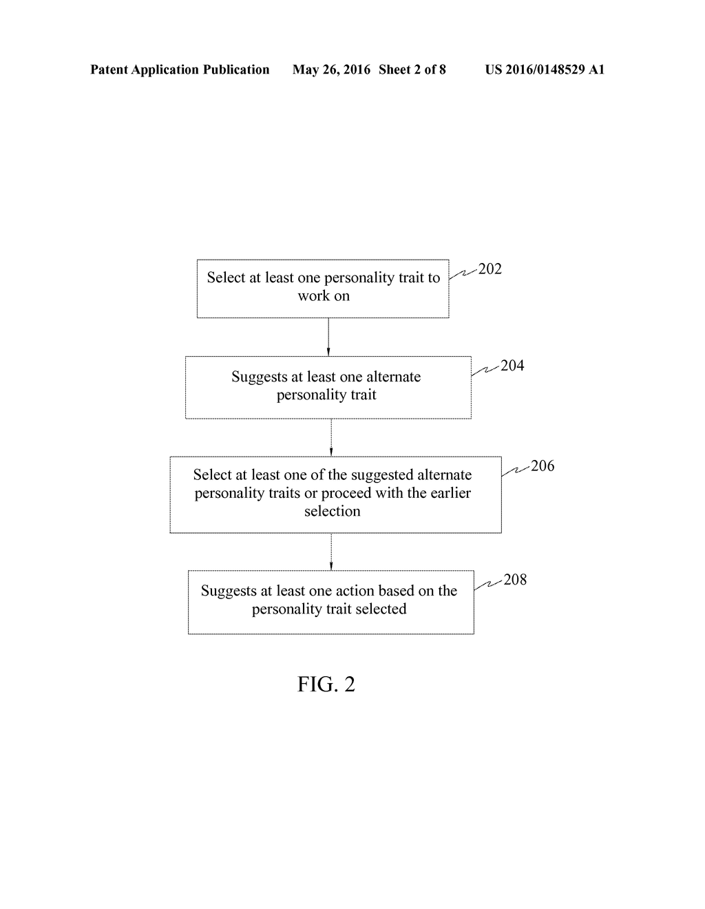 SYSTEM AND METHOD FOR IMPROVING PERSONALITY TRAITS - diagram, schematic, and image 03