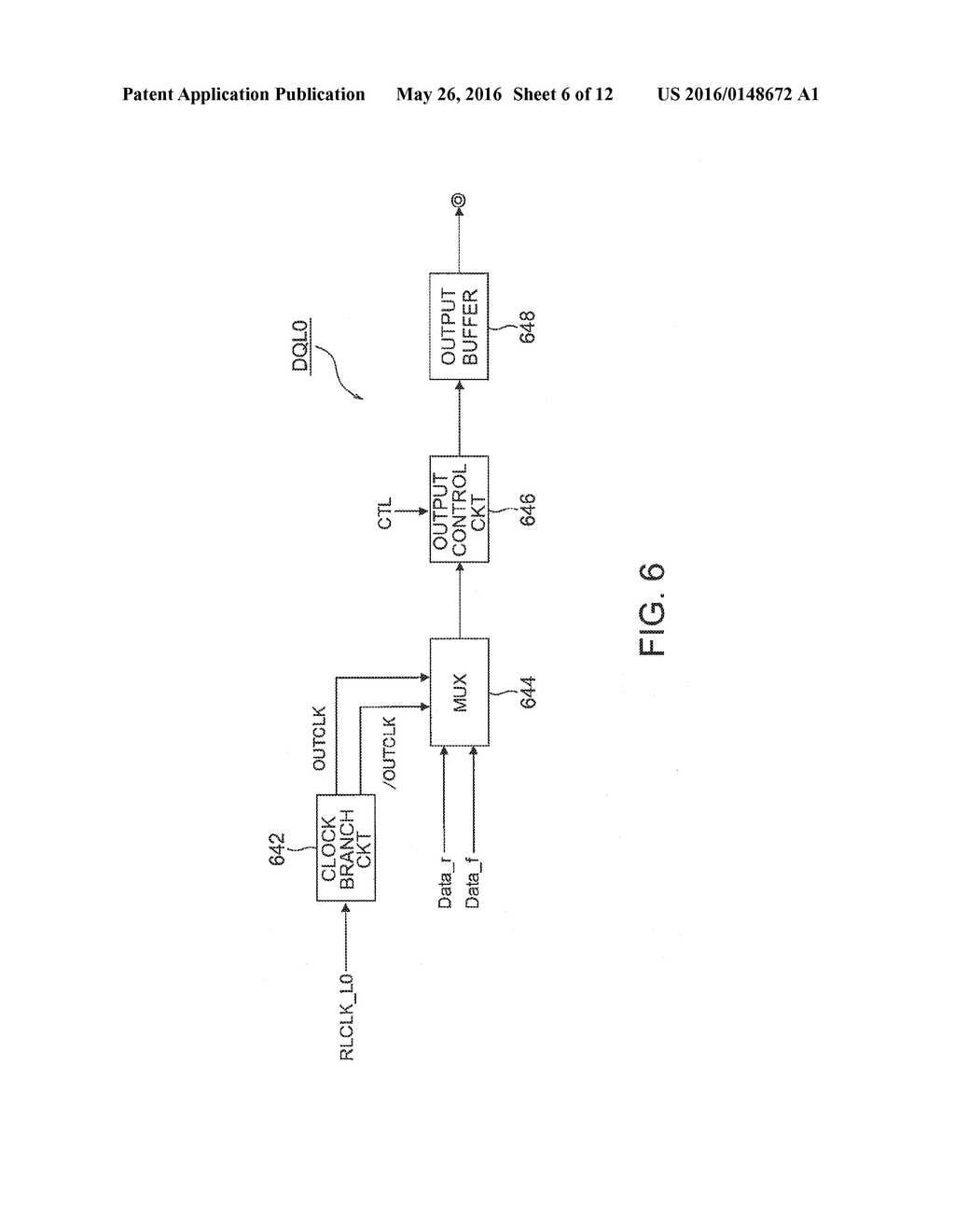 SEMICONDUCTOR DEVICE HAVING A REDUCED FOOTPRINT OF WIRES CONNECTING A DLL     CIRCUIT WITH AN INPUT/OUTPUT BUFFER - diagram, schematic, and image 07