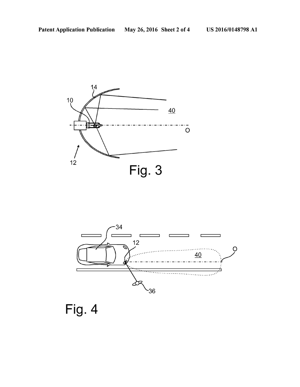 Lamp and headlighting arrangement for obtaining a color appearance in an     automotive headlight - diagram, schematic, and image 03