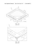 FLAT NO-LEADS PACKAGE WITH IMPROVED CONTACT PINS diagram and image